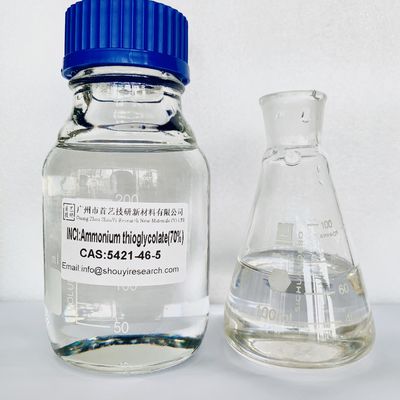 암모늄 티오글리콜레이트 CAS 5421 46 5 물에 녹는 끓는점 183도