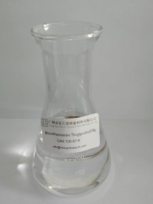 141.2 G/mol 모노에타놀라민 티오글리콜라트 맑은 무색 액체