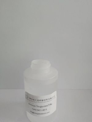 pH 7.2 암모늄 티오글리콜레이트 영구 물 용해 0.01 mmHg 증기 압력