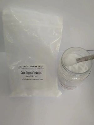흰색 분말 99% 순수한 칼슘 티오글리콜릿 C2H6CaO4S3·3H2O