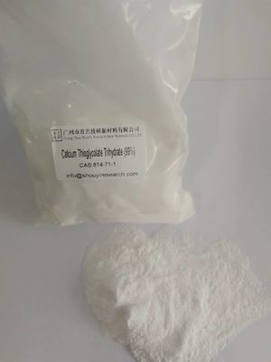 칼슘 티오글리콜트 원료 화학물질 pH 6.5-7.5 CAS 814-71-1