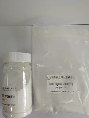 물에 녹는 화학 원료 칼슘 티오글리콜트 C2H6CaO4S3