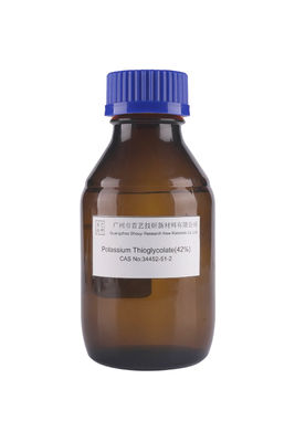 칼륨 티오글리콜릿 42% 무색 액체 밀도 1.25g/cm3