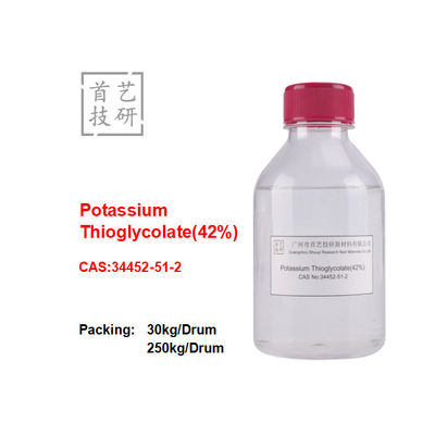 칼륨 티오글리콜트 42% 저장용 CAS 번호 34452-51-2 > 300C 끓는점