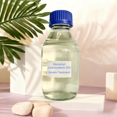 글리옥실로일 카보시스테인 50% 노란색 ~ 밝은 암버 CAS 1268868-51-4 케라틴 치료