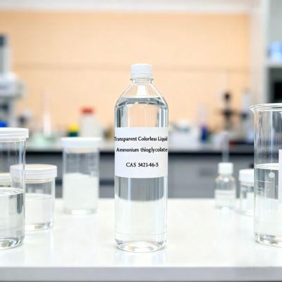 투명한 무색 액체 암모늄 티오글리콜릿 59% 고객 요구 사항 CAS 54421-46-5