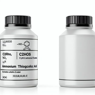 C2H6N2O2S 티오글리콜릿 D 암모늄 가벼운 티올 냄새 물에 녹는